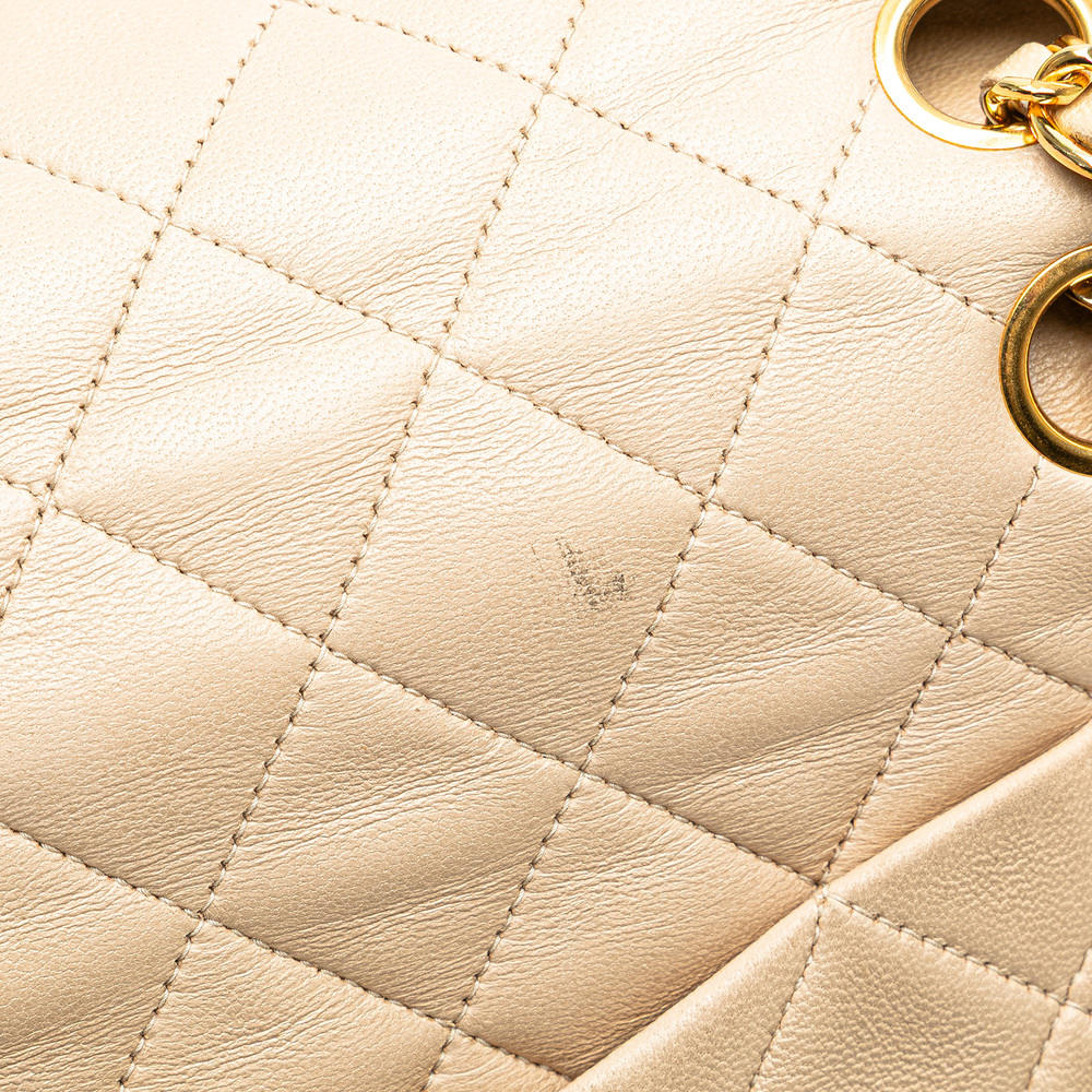Pre-Loved Chanel Medium Classic Lambskin Double Flap - Picture 12 of 12